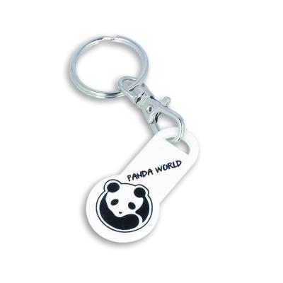 Image of Recycled EURO Trolley Stick Keyring