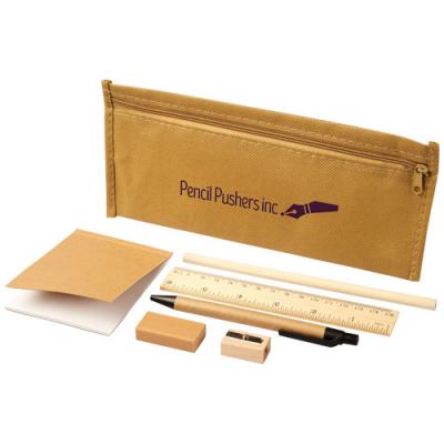Image of Enviro 7-piece eco pencil case set