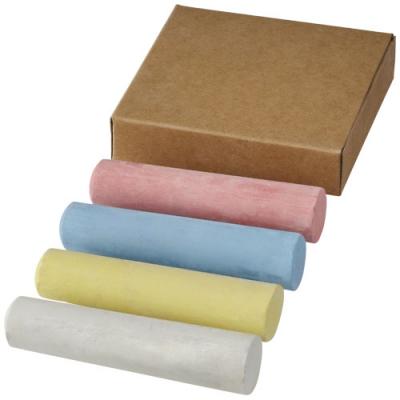 Image of 4-piece chalk set in natural box