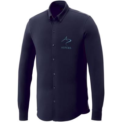Image of Bigelow long sleeve men's pique shirt