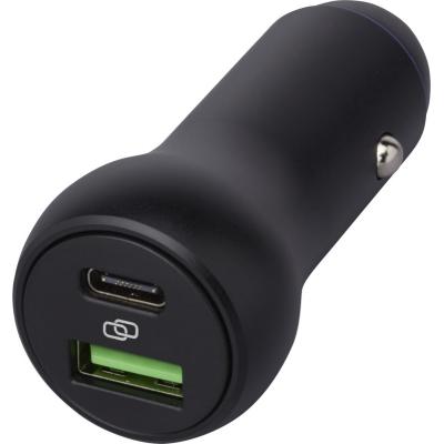 Image of Pilot dual 65W USB-C/USB-A car charger