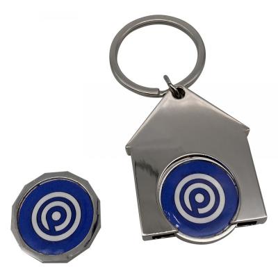 Image of House Shaped Trolley Coin Holder (UK Stock)