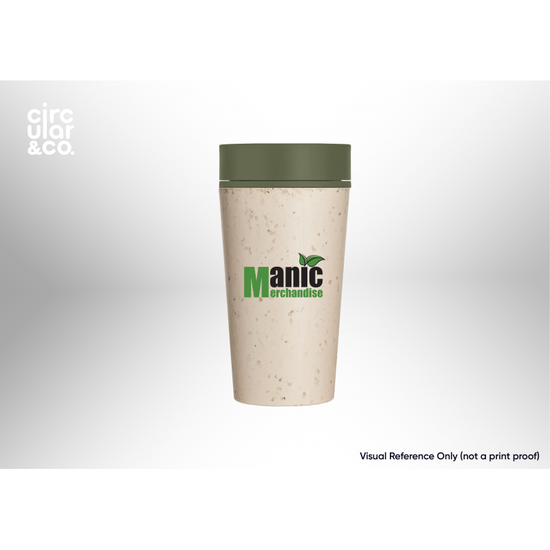 Image of The 12oz Circular & Co. Reusable Coffee Cup - ''The UK made cup made from cups''