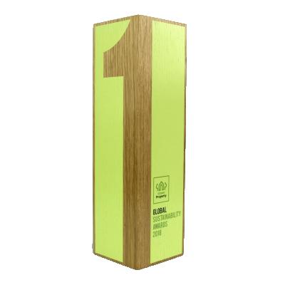 Image of Small Real Wood Column Award