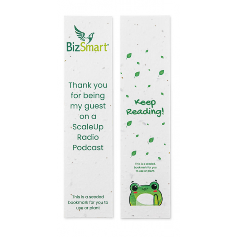 Image of Seed Paper Bookmark