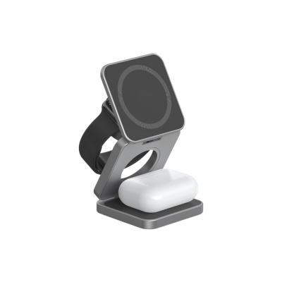 Image of Noir – Z – 3 in 1 wireless charger