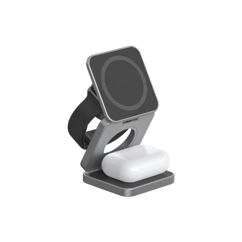 Image of Noir – Z – 3 in 1 wireless charger